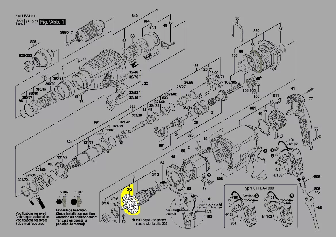 Ventilateur réf. 1 616 610 094 Bosch
